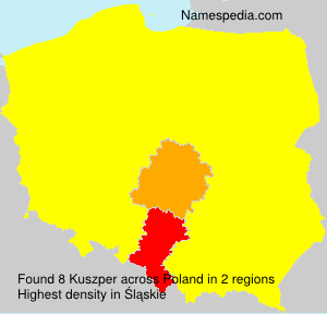 Surname Kuszper in Poland Surname Kuszper in Poland