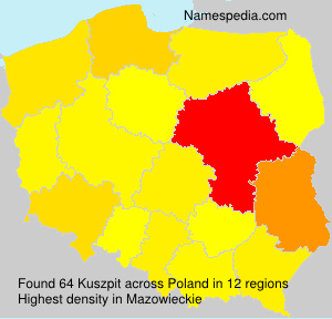 Surname Kuszpit in Poland Surname Kuszpit in Poland