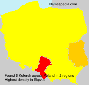 Surname Kuterek in Poland Surname Kuterek in Poland