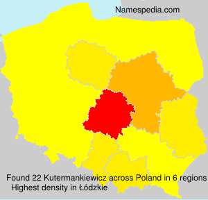 Surname Kutermankiewicz in Poland Surname Kutermankiewicz in Poland