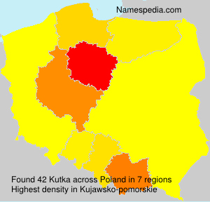 Surname Kutka in Poland Surname Kutka in Poland