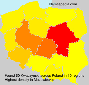 Surname Kwaczynski in Poland Surname Kwaczynski in Poland