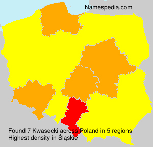 Surname Kwasecki in Poland Surname Kwasecki in Poland