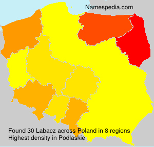 Surname Labacz in Poland Surname Labacz in Poland