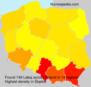 Surname Labaj in Poland Surname Labaj in Poland