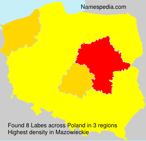 Surname Labes in Poland Surname Labes in Poland