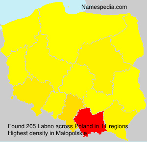 Surname Labno in Poland Surname Labno in Poland