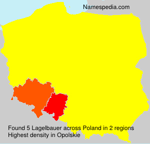Surname Lagelbauer in Poland