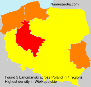 Surname Lancmanski in Poland Surname Lancmanski in Poland