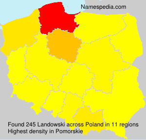 Surname Landowski in Poland Surname Landowski in Poland