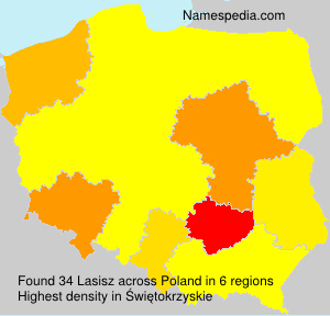 Surname Lasisz in Poland Surname Lasisz in Poland
