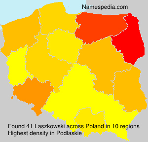 Surname Laszkowski in Poland Surname Laszkowski in Poland