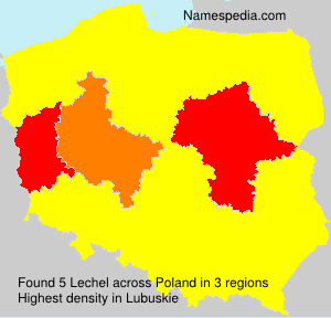 Surname Lechel in Poland Surname Lechel in Poland