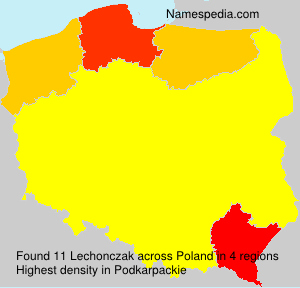 Surname Lechonczak in Poland Surname Lechonczak in Poland