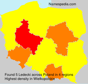 Surname Ledecki in Poland Surname Ledecki in Poland