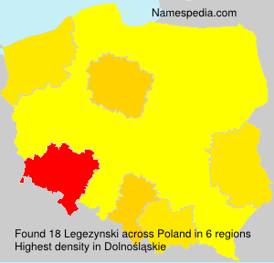 Surname Legezynski in Poland Surname Legezynski in Poland