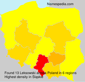 Surname Leksowski in Poland Surname Leksowski in Poland