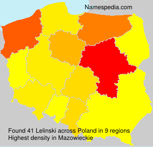 Surname Lelinski in Poland Surname Lelinski in Poland