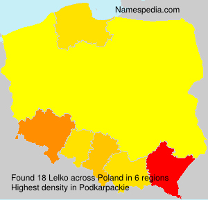 Surname Lelko in Poland Surname Lelko in Poland