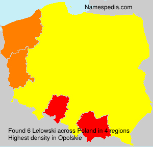 Surname Lelowski in Poland Surname Lelowski in Poland