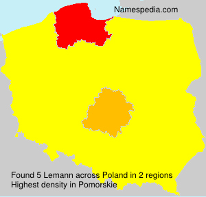 Surname Lemann in Poland Surname Lemann in Poland