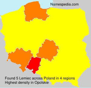 Surname Lemiec in Poland Surname Lemiec in Poland
