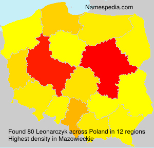 Surname Leonarczyk in Poland Surname Leonarczyk in Poland