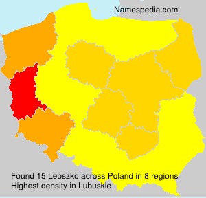 Surname Leoszko in Poland Surname Leoszko in Poland