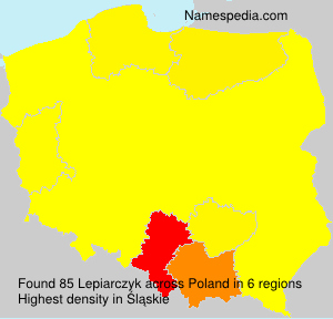 Surname Lepiarczyk in Poland Surname Lepiarczyk in Poland
