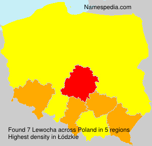 Surname Lewocha in Poland Surname Lewocha in Poland