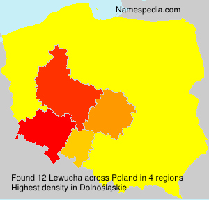 Surname Lewucha in Poland Surname Lewucha in Poland