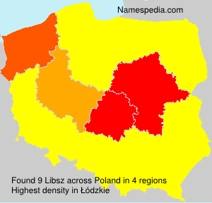 Surname Libsz in Poland Surname Libsz in Poland