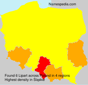 Surname Lipart in Poland Surname Lipart in Poland
