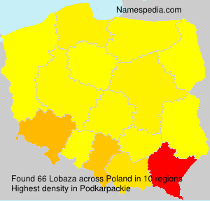 Surname Lobaza in Poland Surname Lobaza in Poland