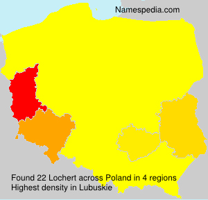 Surname Lochert in Poland Surname Lochert in Poland
