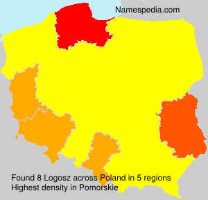 Surname Logosz in Poland Surname Logosz in Poland