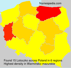 Surname Lotoczko in Poland Surname Lotoczko in Poland