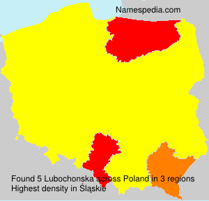 Surname Lubochonska in Poland