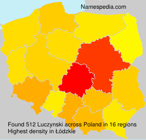 Surname Luczynski in Poland Surname Luczynski in Poland