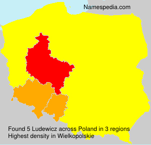 Surname Ludewicz in Poland Surname Ludewicz in Poland