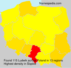 Surname Ludwik in Poland Surname Ludwik in Poland