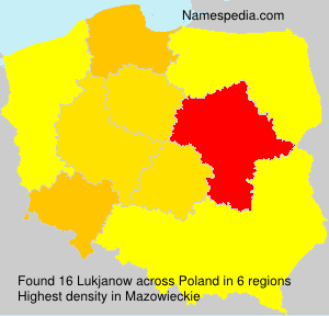 Surname Lukjanow in Poland Surname Lukjanow in Poland