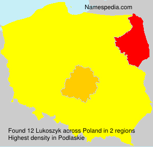 Surname Lukoszyk in Poland Surname Lukoszyk in Poland
