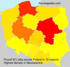 Surname Lutka in Poland Surname Lutka in Poland
