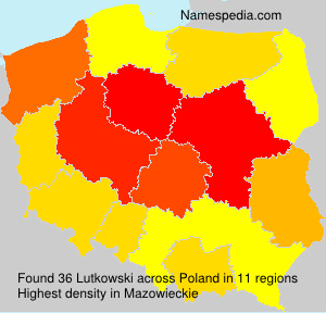 Surname Lutkowski in Poland Surname Lutkowski in Poland