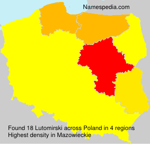 Surname Lutomirski in Poland Surname Lutomirski in Poland