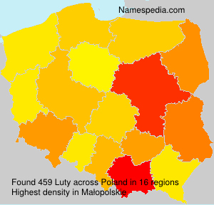 Surname Luty in Poland Surname Luty in Poland