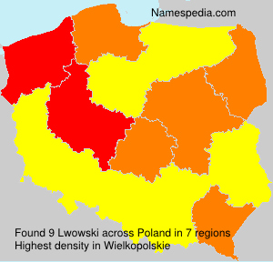 Surname Lwowski in Poland Surname Lwowski in Poland