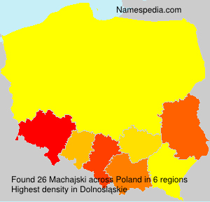 Surname Machajski in Poland Surname Machajski in Poland