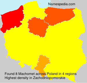 Surname Machomet in Poland Surname Machomet in Poland